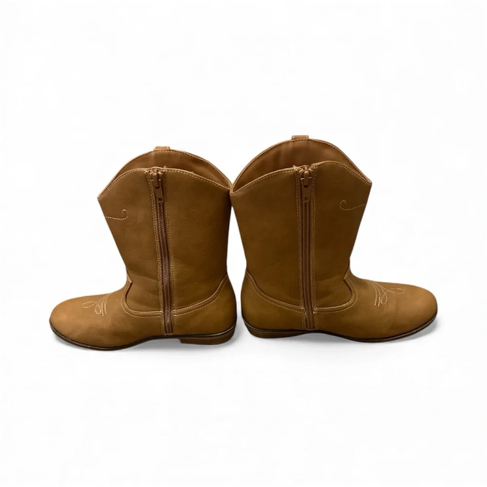 Gymboree Tan Heart Cowboy Boots for Kids